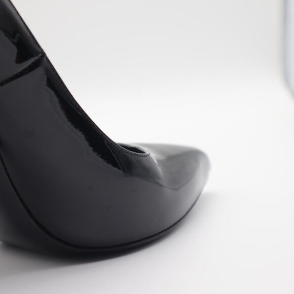 Saint Laurent Thorn Patent Leather Pointed Toe Pump Size 35.5 EU - Picture 10 of 11